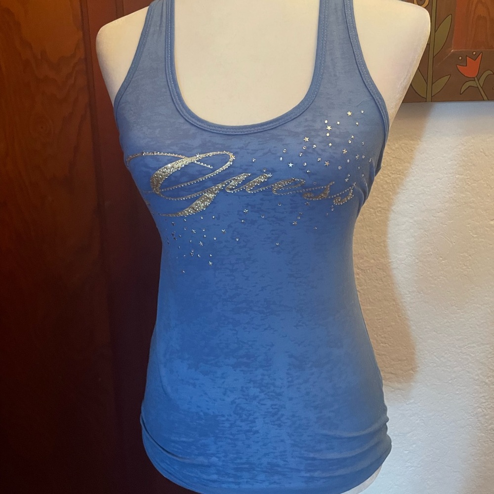 2 for $40 🛍️⭐️Guess tank top 💙